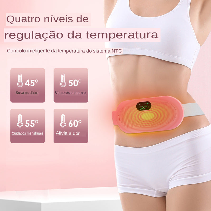 Cinto Anticólica Menstrual - Massageador e Aquecedor Portátil
