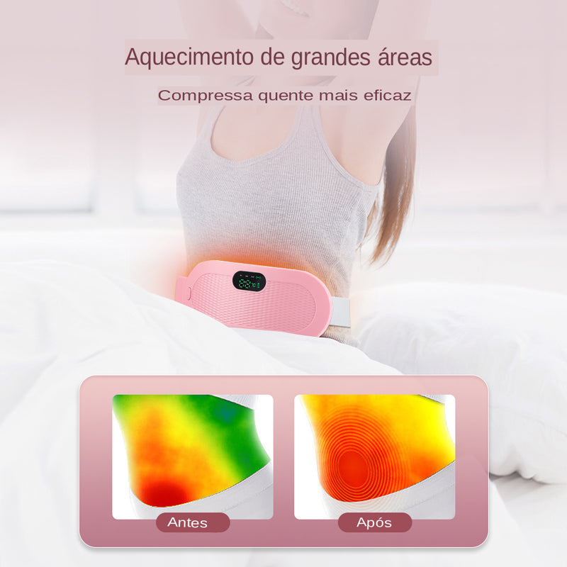 Cinto Anticólica Menstrual - Massageador e Aquecedor Portátil