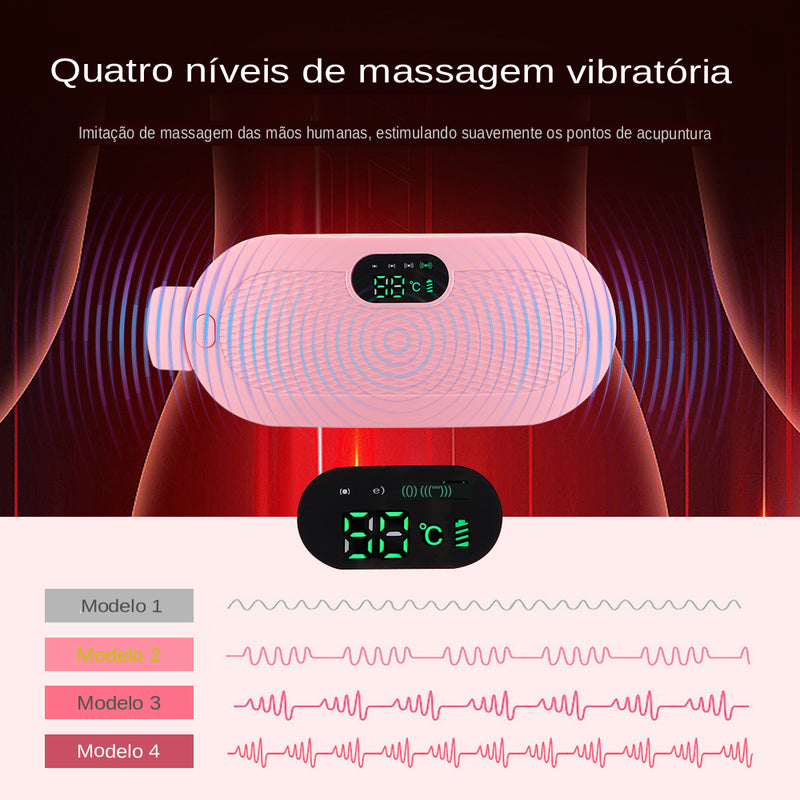 Cinto Anticólica Menstrual - Massageador e Aquecedor Portátil