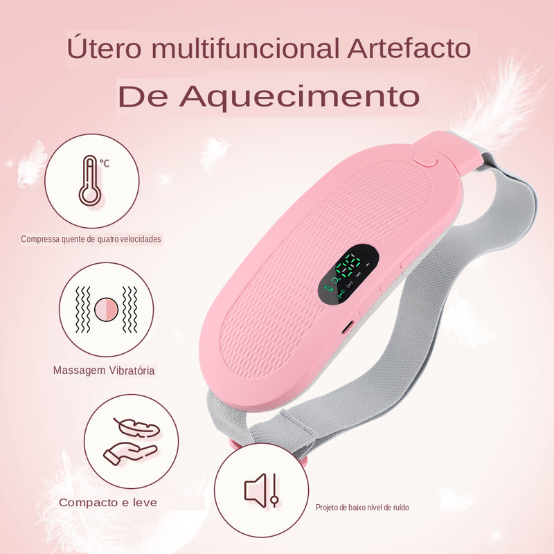 Cinto Anticólica Menstrual - Massageador e Aquecedor Portátil