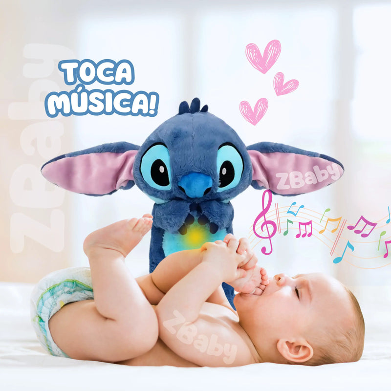 Stitch de Pelúcia: Acalma e Ajuda Seu Bebê a Dormir