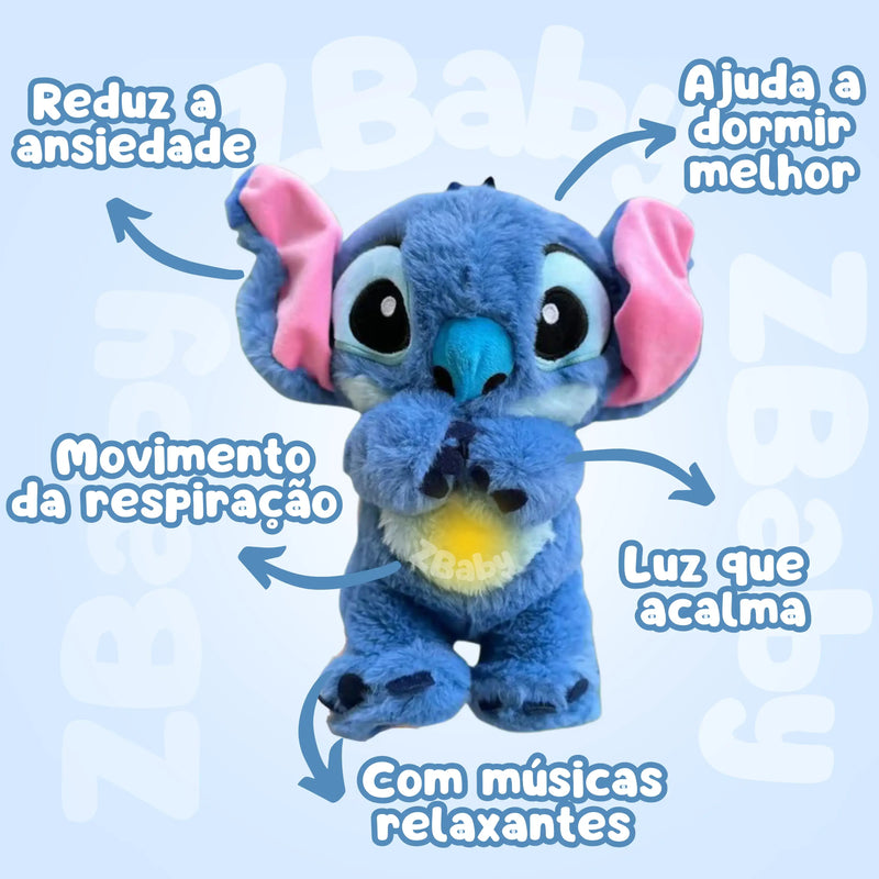 Stitch de Pelúcia: Acalma e Ajuda Seu Bebê a Dormir